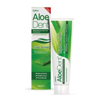 ALOEDENT ALOE英國純天然蘆薈全效健齒牙膏