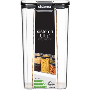 SISTEMA-Ultra 扣式方型密封保鮮盒