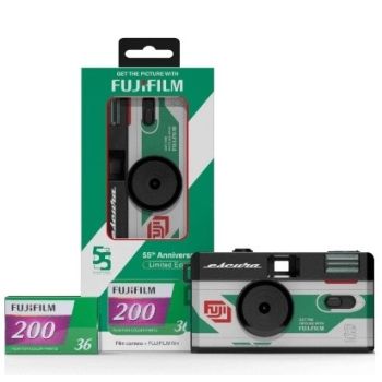 FUJIFILM 富士55週年紀念菲林相機 (連1盒 ISO200 135/36菲林) 55THCAMERAKITSET