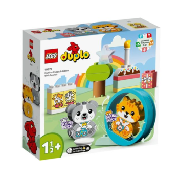 Lego Duplo My First Puppy & Kitten With Sounds/ 得寶系列我的第一款能發聲的小狗和小貓