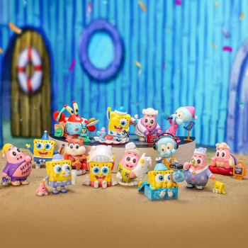 POPMART SPONGEBOB PAJAMAS PARTY SERIES/
海綿寶寶睡衣派對系列