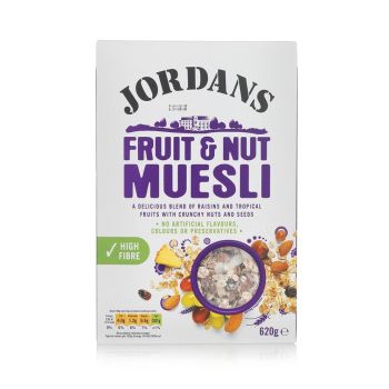 英國JORDANS MUESLI穀物早餐 乾果果仁味