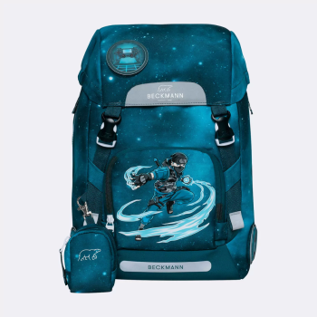BECKMANN 101040 SCHOOL BAG-CLASSIC, NINJA MASTER