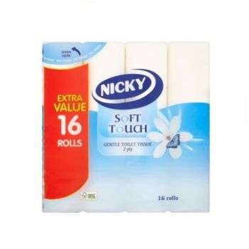 NICKY 觸感柔軟二層溫和衛生紙