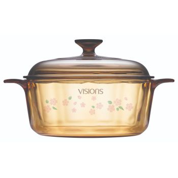 Visions 雙耳淺鍋 3.25L - 櫻花