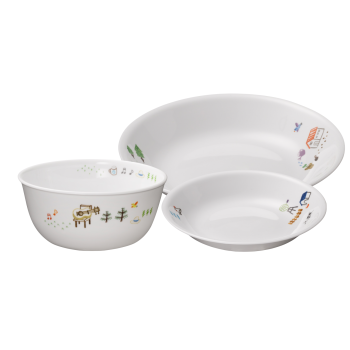Corelle 美國康寧 餐具套裝3件 - 繽紛假日