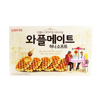 LOTTE 韓國東洋香脆窩芙餅(蜜糖味)