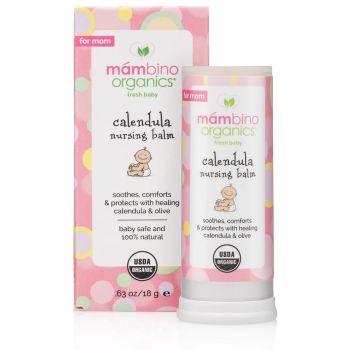 Mambino Organics Calendula Nursing Balm 18g