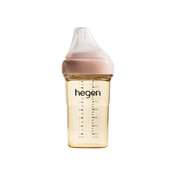 Hegen – PCTO™ PPSU多功能寬口奶瓶 240ml / 8oz(粉色)