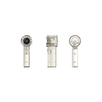 CICIBELLA  轻盈手提风扇 象牙白 CICIBELLA  Clear Handy Fan Ivory White