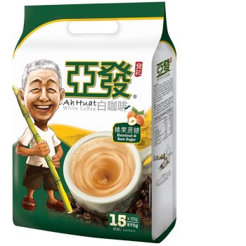 AHHUAT WHITE COFFEE HAZELNUT