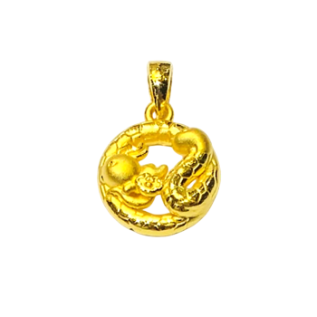 GOLD TOUCH 999.9千足硬金抱富吊咀