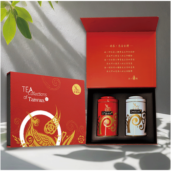 台灣新鳳鳴優質烏龍茶禮盒(阿里山茶150克+凍頂烏龍茶150克)