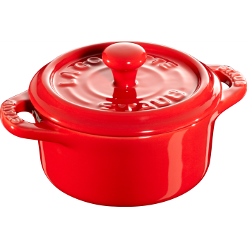 Staub 陶瓷迷你圓形燉鍋 10cm/0.2L 紅 Ceramic Mini Round Cocotte 10cm/0.2L Cherry 