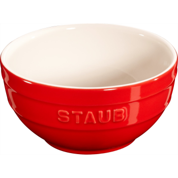 Staub 陶瓷碗 12cm/0.4L 紅 Ceramic Bowl 12cm/0.4L Cherry 