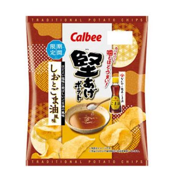 CALBEE 卡樂B 堅 麻油鹽味薯片