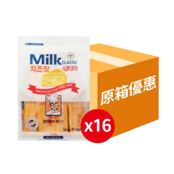韩国Milk Classic 非油炸牛奶米饼 芝士味  (原箱)
