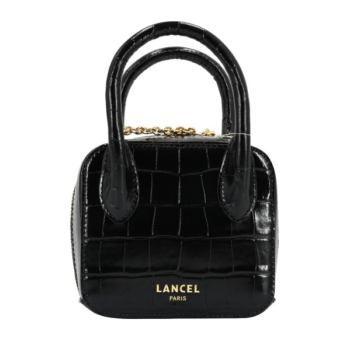 LANCEL ALICE 黑色方型迷你包