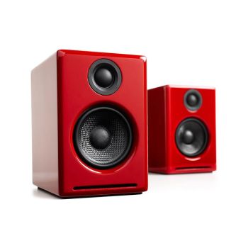 AUDIOENGINE 藍牙電腦喇叭(紅色) A2+WIRELESS/HIGHGLOSSRED