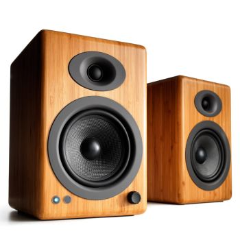 AUDIOENGINE 藍牙電腦喇叭(竹紋) A5+BT/BAMBOO