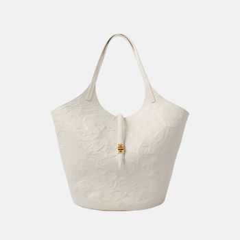 APEDE MOD Garden Bag Cream White乳白色壓花花園包