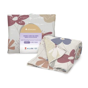 雅芳婷自洁免洗全棉印花冷气被-AT3234