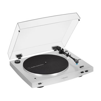 AUDIOTECHNICA 全自動皮帶傳動黑膠唱盤 ATLP3XBT/WH