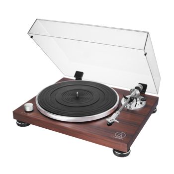 AUDIOTECHNICA 無線皮帶驅動式黑膠唱盤 ATLPW50BT/RW