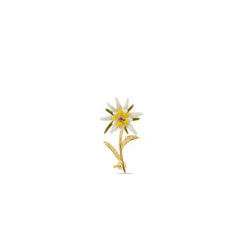 LES NEREIDES 雪絨花花胸針