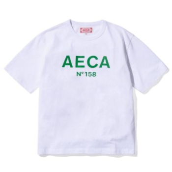 AECA WHITE LOGO短袖