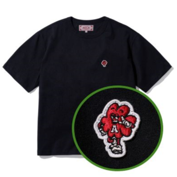 AECA WHITE 印花短袖