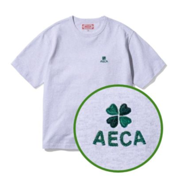 AECA WHITE LOGO短袖
