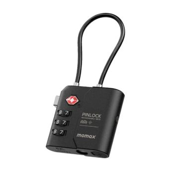 MOMAX 鎖頭全球定位器(黑色) BR15D