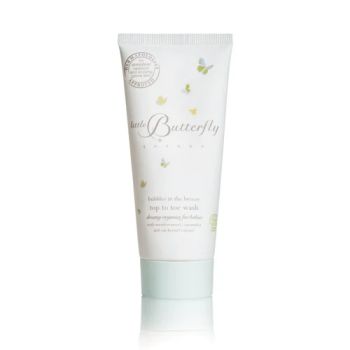 LITTLE BUTTERFLY LONDON bubbles in the breeze TOP  TO TOE WASH 100ml Tube