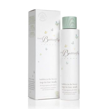 LITTLE BUTTERFLY LONDON bubbles in the breeze top to toe wash 200ml