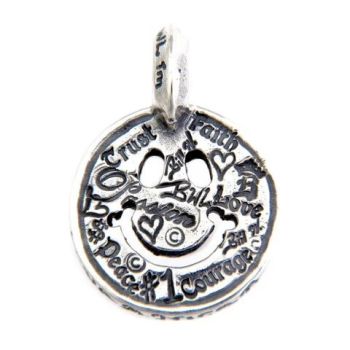 Graffiti Happy Face Charm