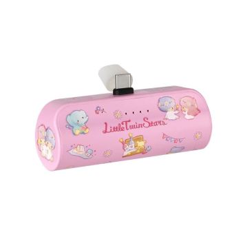 CLUEBOX 5000mAh移動電源(TYPE-C)(Little Twin Stars) CBPBL1A/TYPEC/TS