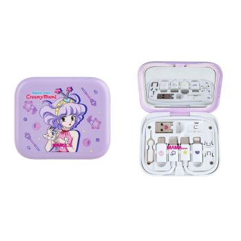 CLUEBOX 6合1數據/充電電線套件連鏡盒(Magical Angel-紫色) CBUSBC1KIT/MA1