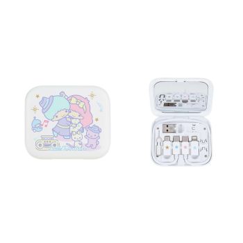 CLUEBOX 6合1數據/充電電線套件連鏡盒(Little Twin Stars) CBUSBC1KIT/TS