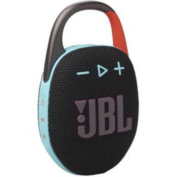 JBL 防水掛勾藍牙喇叭(黑橙色) CLIP5/BLACKORANGE