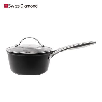 SWISS DIAMOND 單柄不粘小燉鍋18cm(連玻璃蓋)