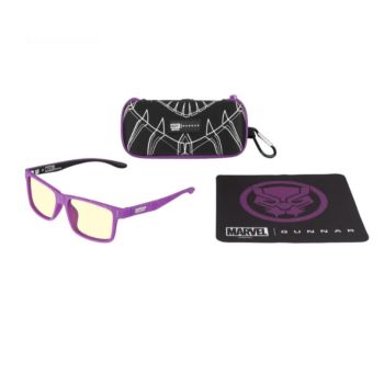 GUNNAR GUNNARxMARVEL防藍光兒童眼鏡-CRUZBlackPantherEdition CRU12013