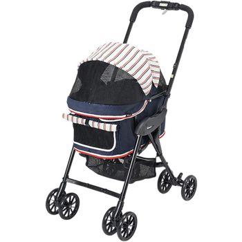 日本Compet 寵物車 Milimili Lite αEG Long (法國藍)