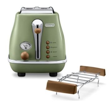 DELONGHI 意式早餐復古系列多士爐 CTOV2103GR