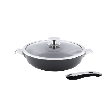 Metier Atelier-24cm ON&OFF 易廚樂可拆式手柄煎煮鍋