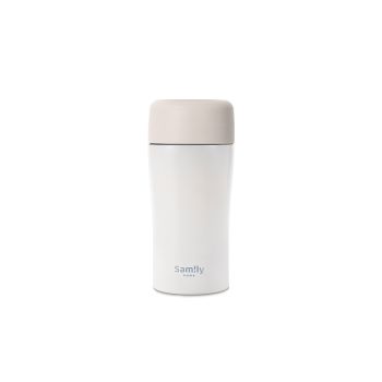 Samily 354ml 真空玻璃保温杯 - 石头灰