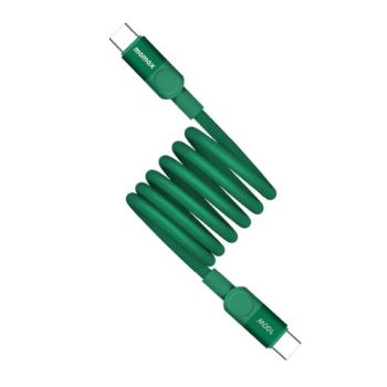 MOMAX USB-C to USB-C磁吸連接線(1m)(綠色) DC52G