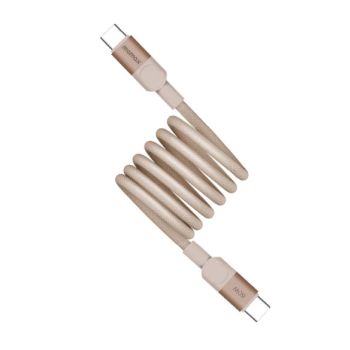 MOMAX USB-C to USB-C磁吸連接線(1m)(砂岩) DC60L2