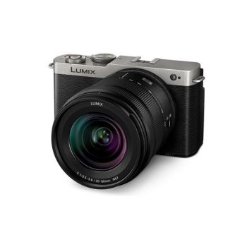 PANASONIC 2,420万像素全片幅可换镜头数码相机连单镜套装(LUMIXS20-60mmF3.5-5.6镜头)(银色) DCS9KGH/S