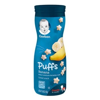GERBER BANANA PUFFS 1.48OZ